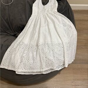 BB Dakota White Eyelet Dress